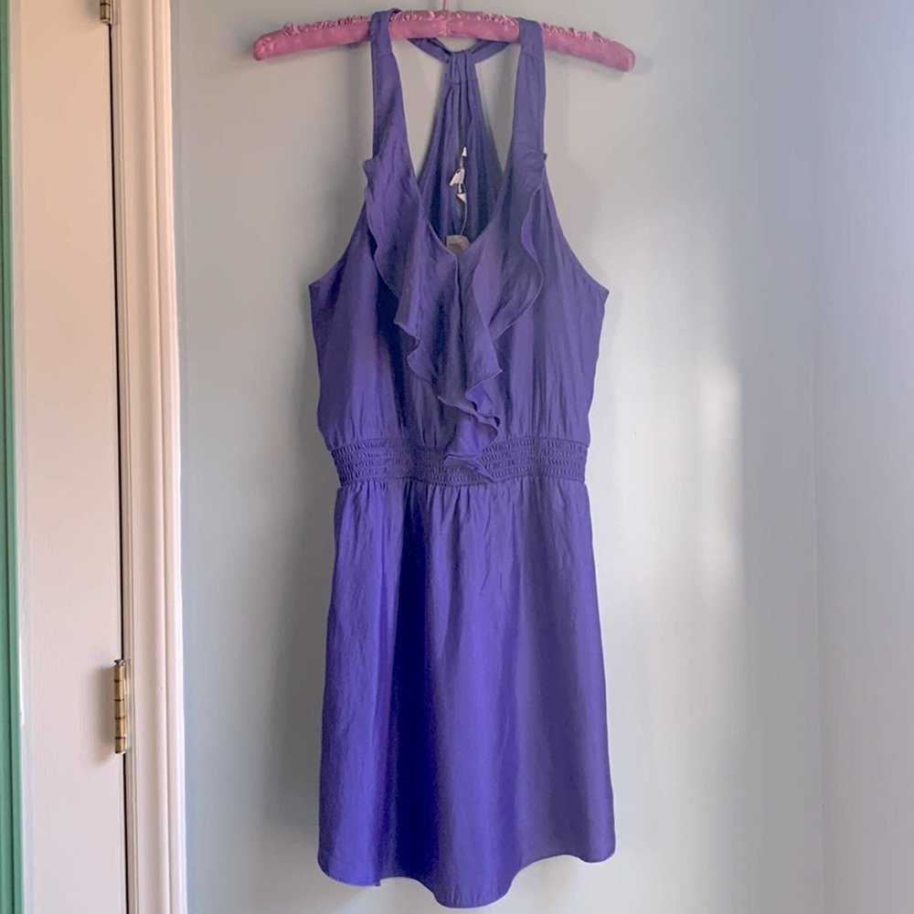 American Eagle Outfitters | Racerback Ruffle Sleeveless Dress NWT